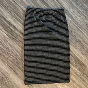 BB Dakota Striped Pencil Skirt Sz. XS